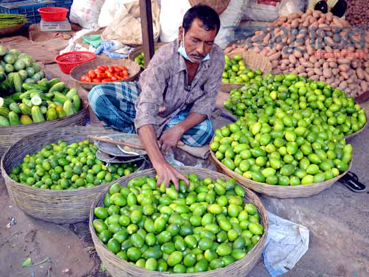 বগুড়ায় লেবুর হালি ৪০ টাকা বগুড়ায় লেবুর হালি ৪০ টাকা