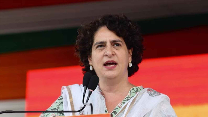 হাসপাতালে প্রিয়াঙ্কা গান্ধী